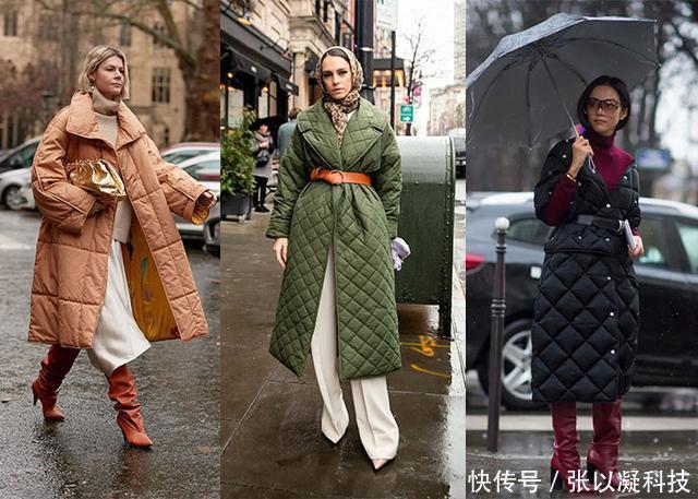 寒冷天穿长款羽绒服才是最前卫的时髦精
