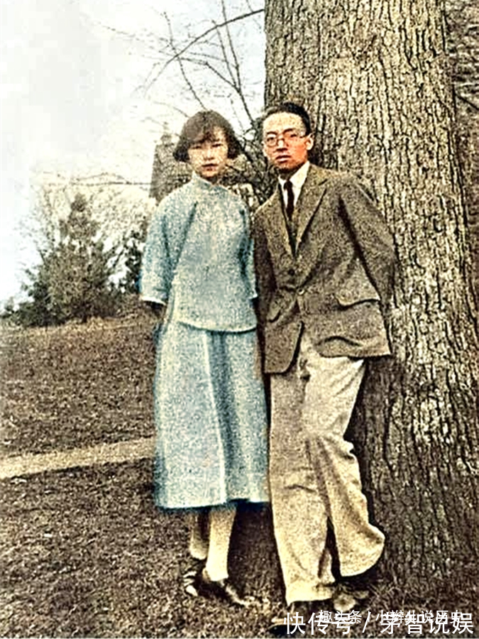 国徽&罕见梁思成和林徽因合影,气质优雅郎才女貌,两人带病设计国徽