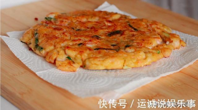 章鱼|虾仁章鱼蟹肉海鲜大咖云集的海鲜饼来了,简单美味口口鲜嫩满足