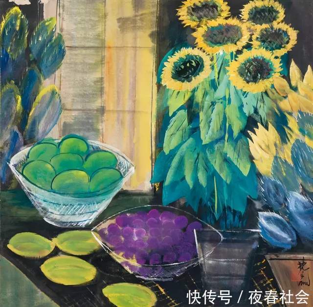 油画@林风眠：美丽是这样能够吸引人的东西！