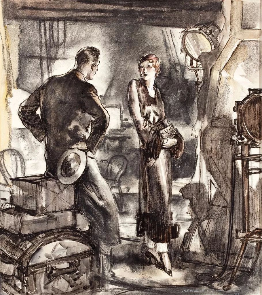 上流社会@美国最伟大的插画家,记录了上流社会的男男女女纸醉金迷的情景