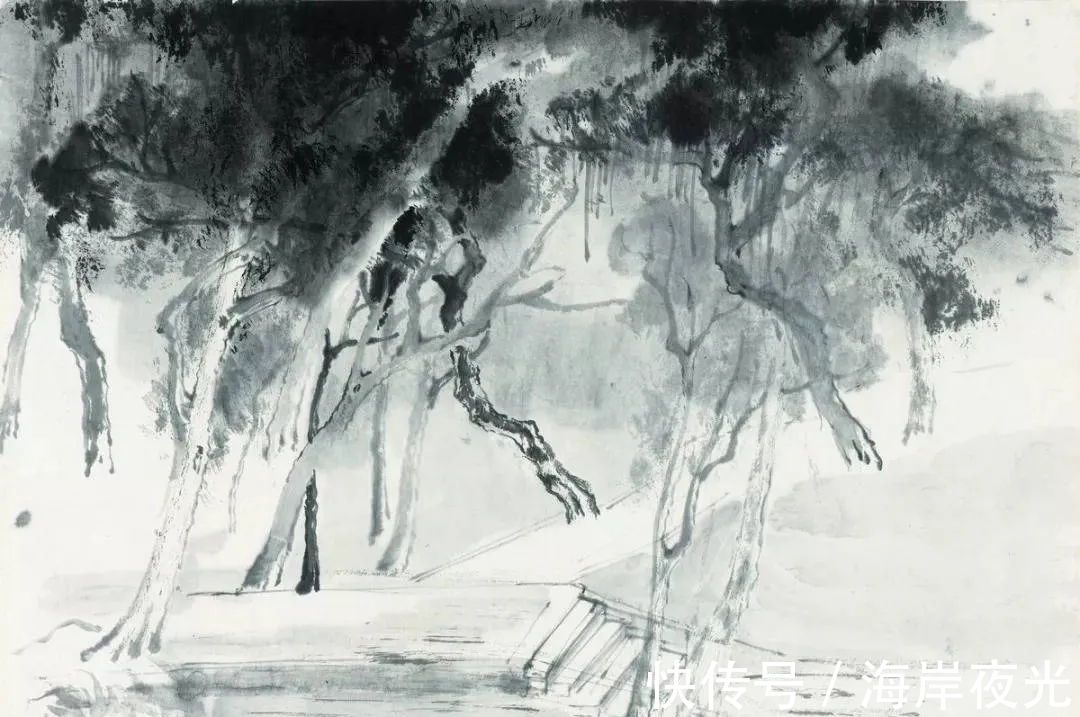 张谷旻#一个有才情的女画家|黄勤山水画