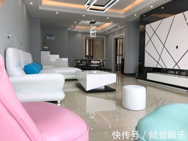 电视墙|终于装修完工，打扫干净太漂亮了，电视墙特别抢眼，忍不住晒晒