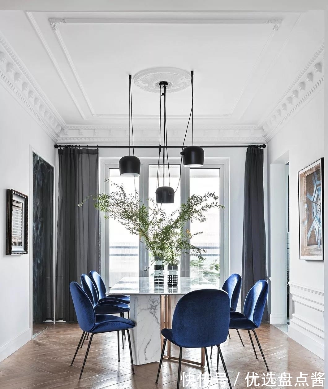 风格|135平户型,法式风格设计,极具时尚和浪漫气息