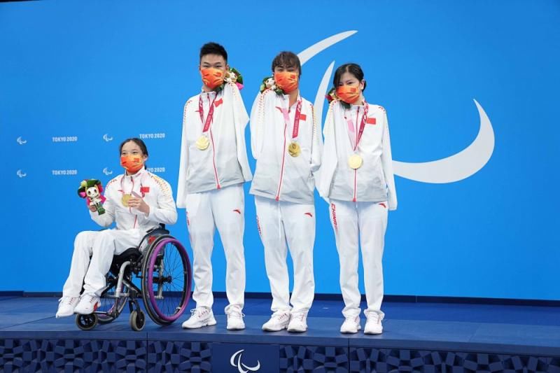 再夺三金 中国队升至奖牌榜首位|残奥会 | 郭玲玲