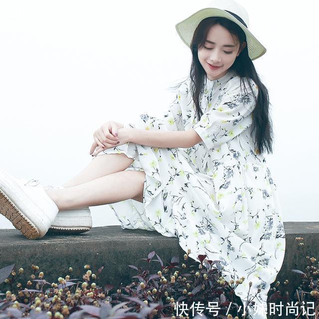 雪纺连衣裙|穿上清新文艺连衣裙，减龄不装嫩，更优雅有女人味