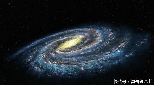 旋涡 我们竟然在银河系的中心,发现了一颗花生米