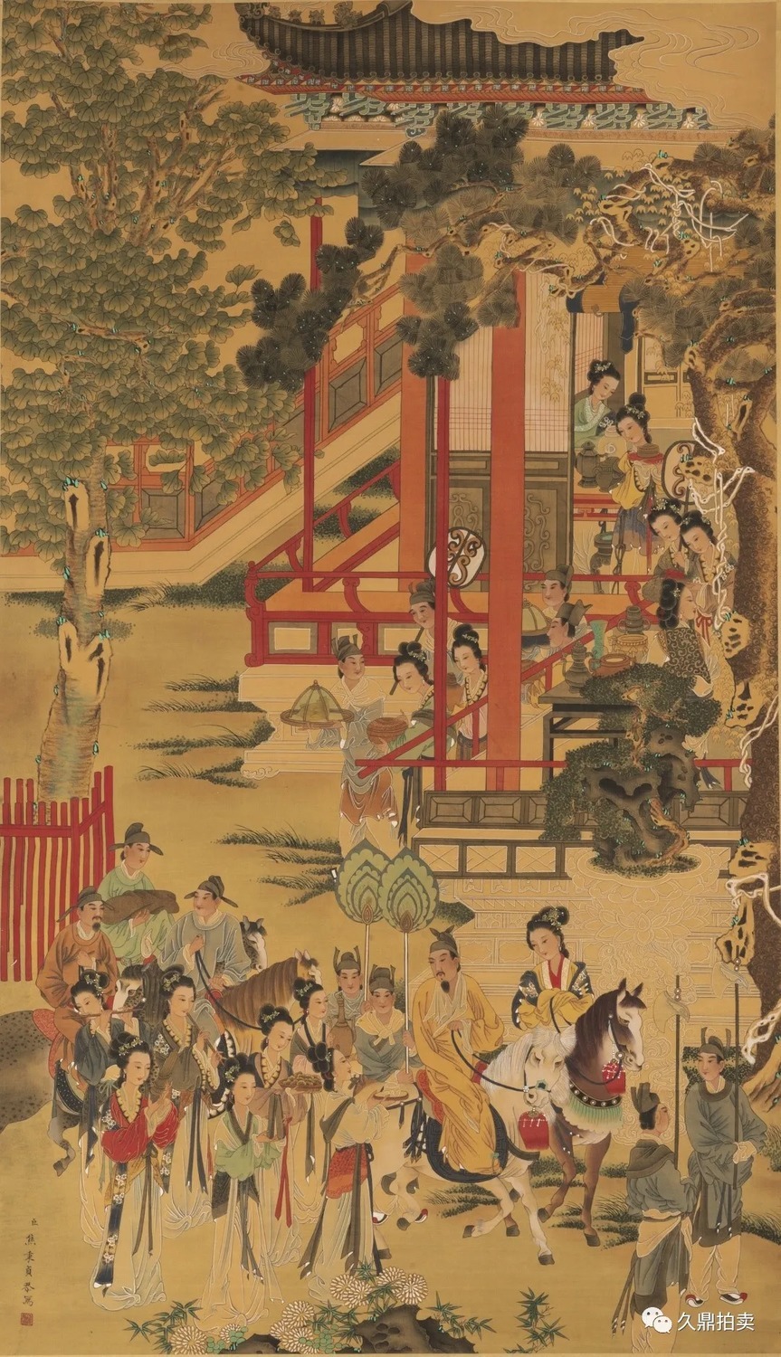 藏品#【藏品賞析】唐明皇出巡圖