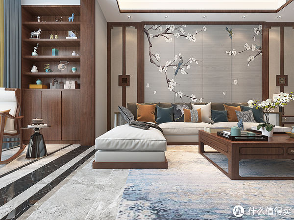 中式|上海夫妻的新房装中式，三层别墅，虽然面积不大，装出来却很温馨