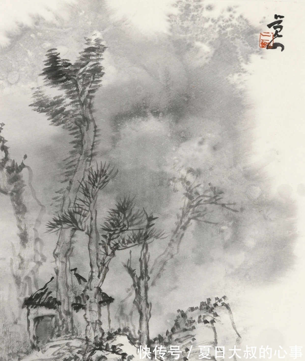 水墨山水画&似古不泥古|曾三凯水墨山水画