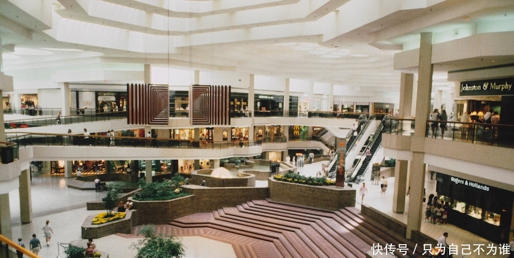 中国|老照片 30年前美国的大型购物中心 那时中国还在用粮票