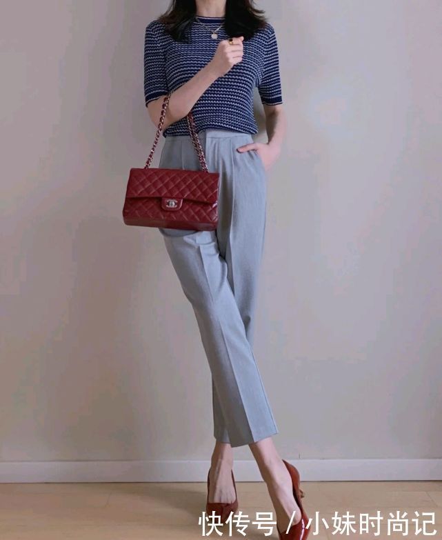 小脚裤|穿对裤子很重要，穿上合适的裤子，可以把腿型修饰得更加完美