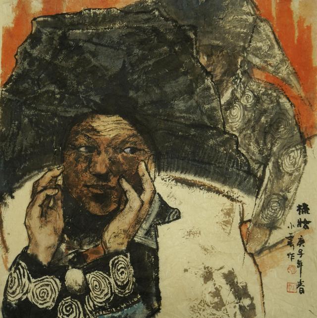 廖小云|廖小云水墨人物画作品欣赏