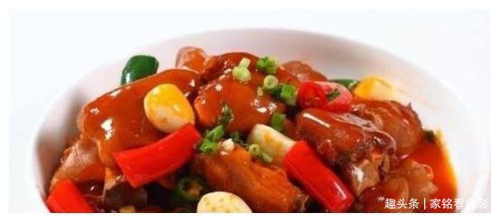 美食推荐红焖猪蹄,回锅香辣猪蹄,杏鲍菇炒肉片,豆芽炒粉条