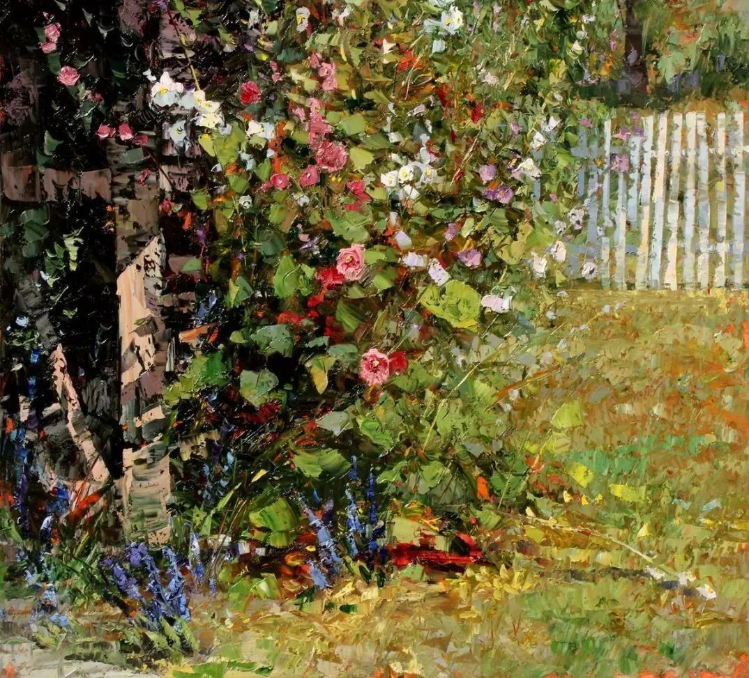 robert|这组小色块油画,色彩生动,美得令人目不暇接