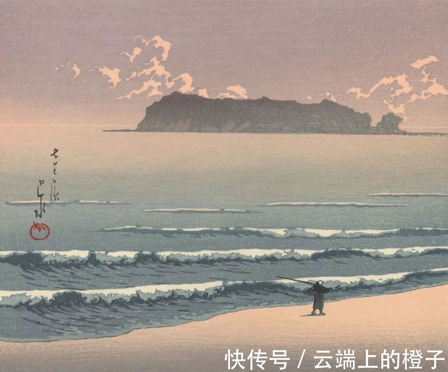 版画$被日本称为旅情诗人的版画家,画风可真唯美,风花雪月好似皆有灵