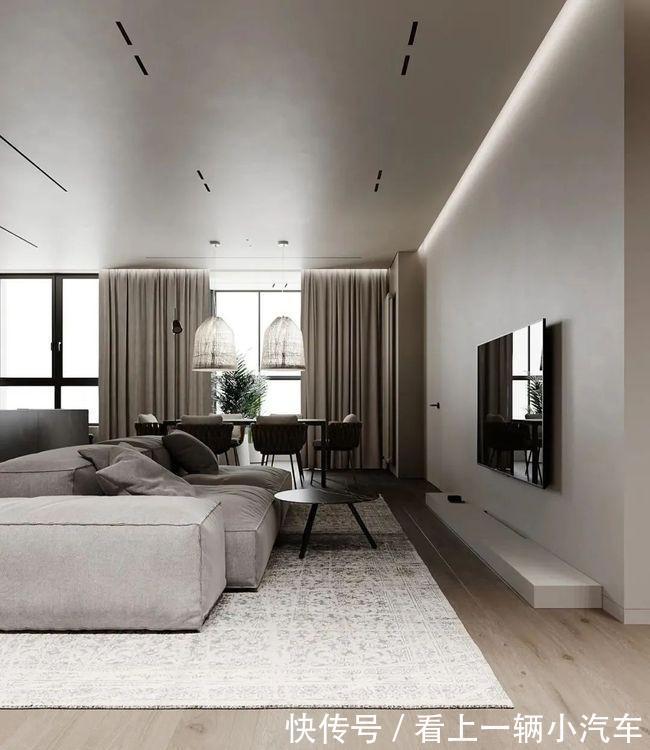 吊顶|你家吊顶还在做石膏线吗?现在流行做一圈发光线条,好看又实用!