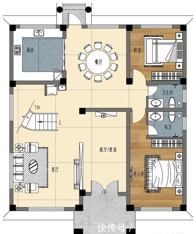 贝聿铭|12×12米现代三层复式别墅，农村就该建这样的房子，颜值高还