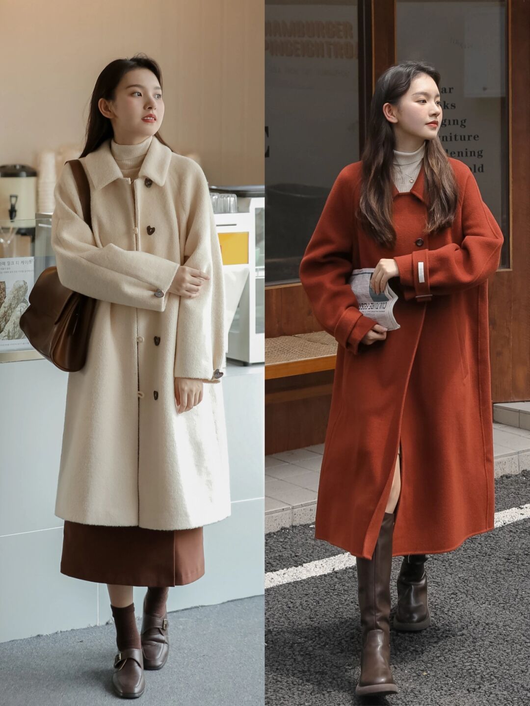 大衣 冬天怎么穿保暖又洋气？这些穿搭保暖显瘦还时髦，适合小个子女生