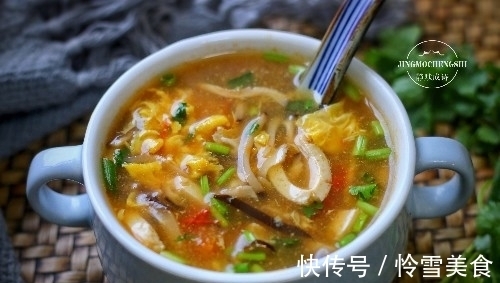 秋冬|十分钟快手汤,酸爽可口,营养美味,秋冬驱寒保暖必备