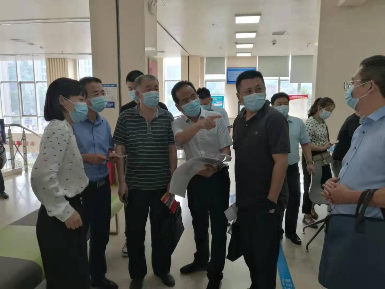 改革|省不动产宗地分割登记改革先行区创建验收组到我区验收