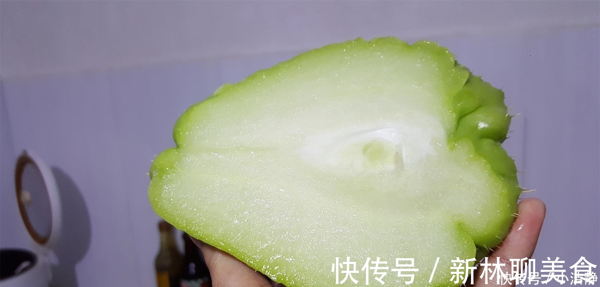 支架|这瓜19世纪才传入我国,既是水果又是蔬菜,营养高,凉拌最好吃