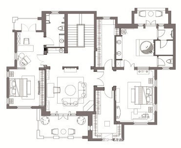大理石|600㎡豪宅别墅,装修出来的轻奢风有多牛?