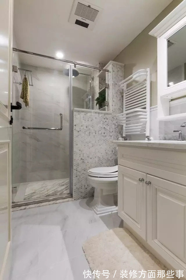 暖风机|101平蓝色美式三居室,自带仙气很有文艺feel有木有