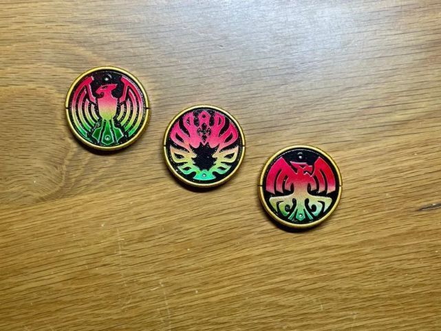 硬币|假面骑士:大神自涂永恒鸟系联组硬币,门田调侃大二线下很害羞