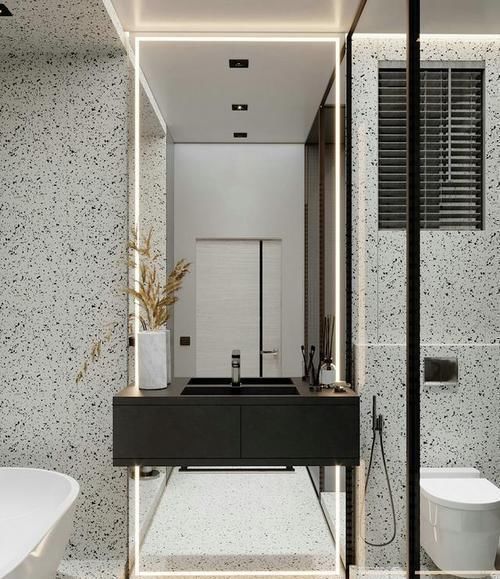 展示窗|53㎡小户型，进门就是衣帽间，浴缸装进展示窗，这设计简直太惊艳