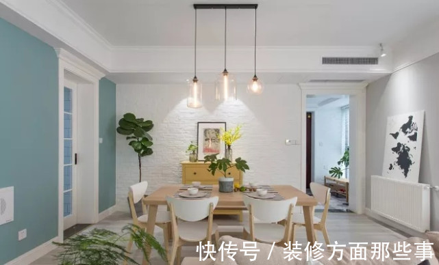 收纳|130平现代风三居室,白色收纳柜直冲天花板收纳整齐有序