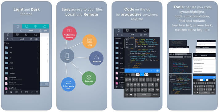 Koder Code Editor – 适合iPad端代码编辑器 限免英文-劳模下载