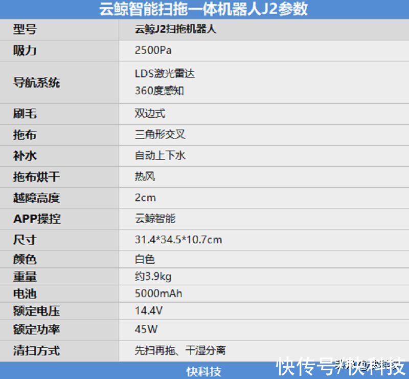 评测|拖完地它自己换水 云鲸智能扫拖一体机器人J2评测