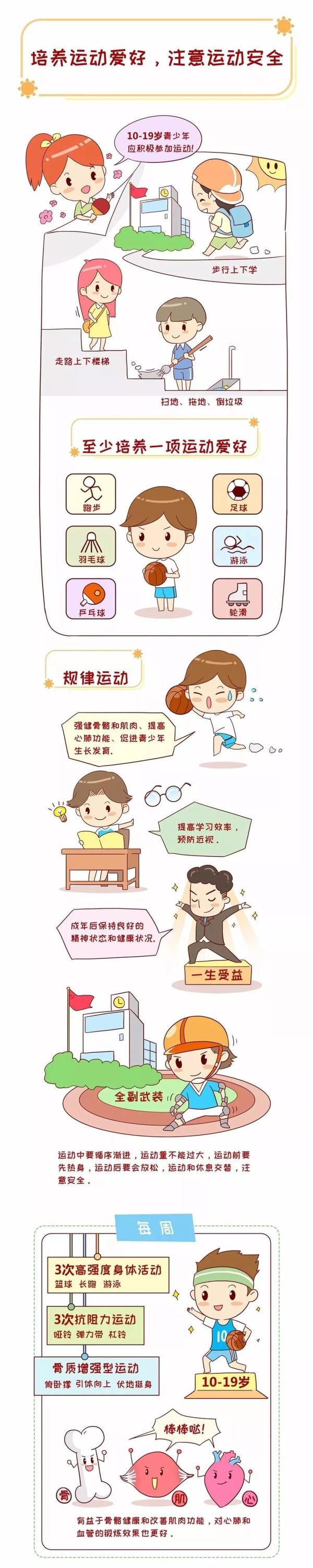运动|培养运动爱好,注意运动安全