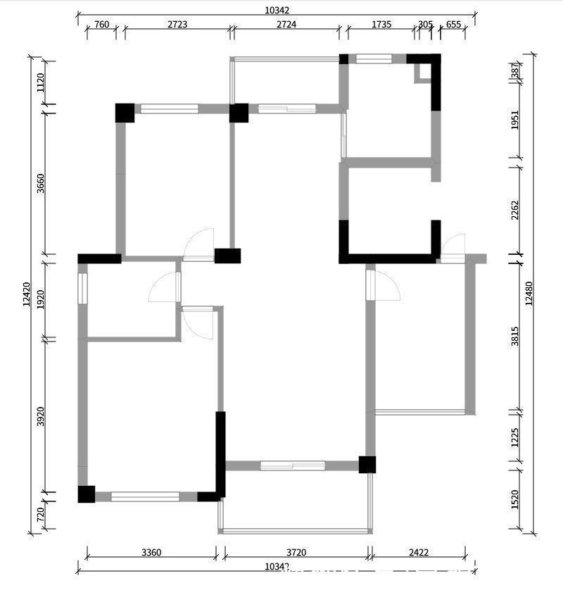 简美|朋友买的117平米三居室，一共才花13万，这美式风格太美了