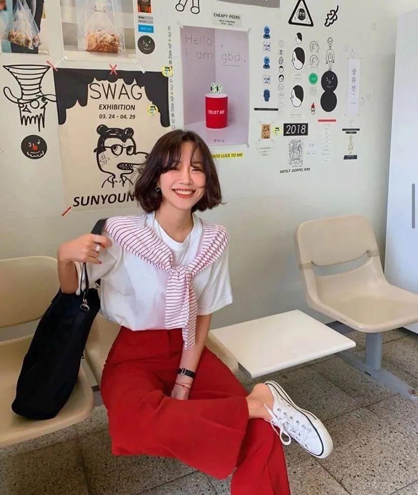 “阔腿裤”输惨了会藏肉的“云朵裤”也太显瘦了吧