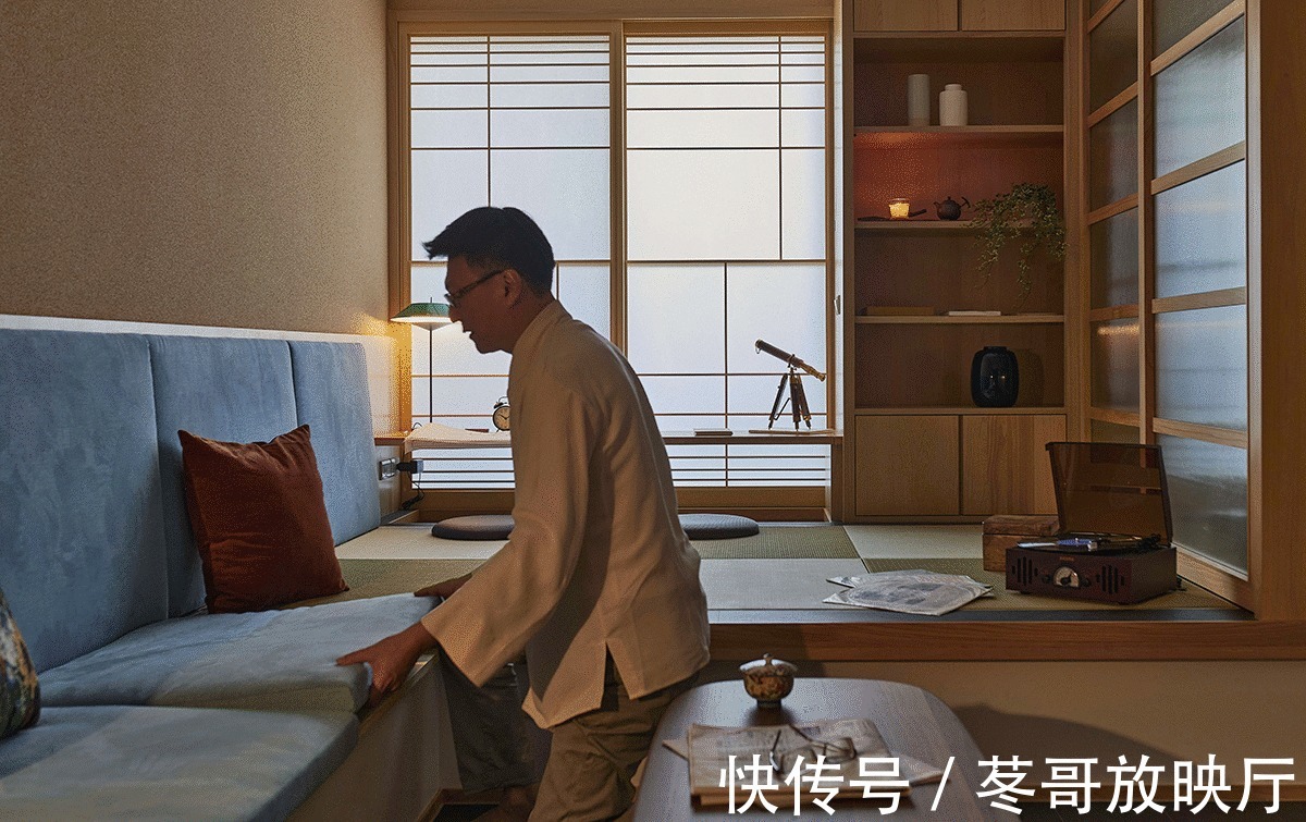 天花板|难得一见的纯正日式风格,气质出众,这个家美得不像话!