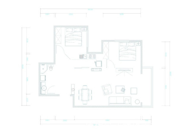 装修|68平复古二居室,装修完之后邻居纷纷来效仿