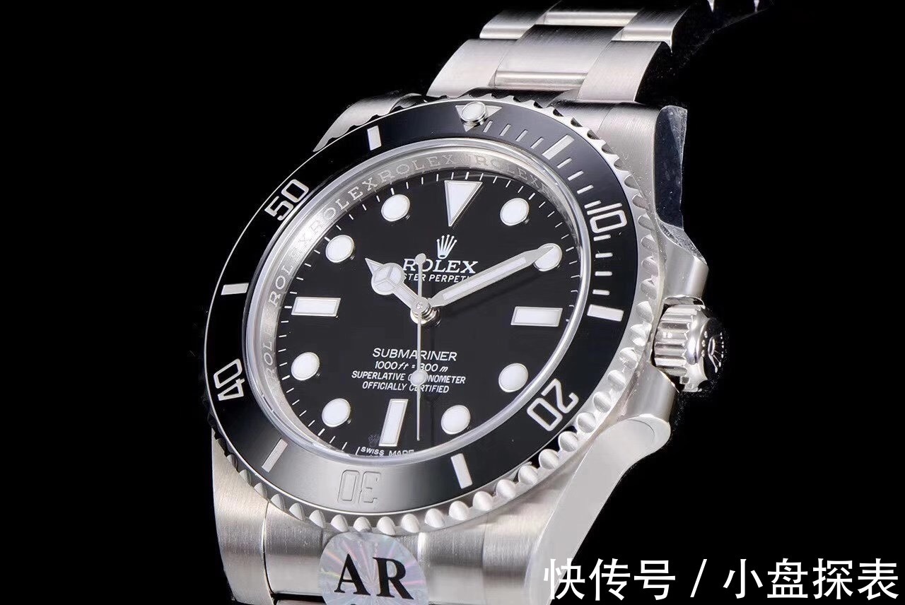 ar劳力士无历黑水鬼做工怎么样