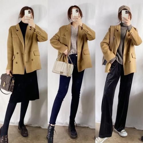 还穿“紧身裤”配大衣？这6个单品更流行，18套搭配显瘦又时髦