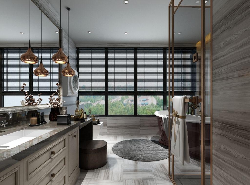 明亮|美式别墅纯享生活,350平方米大户型,每一层都有别样魅力