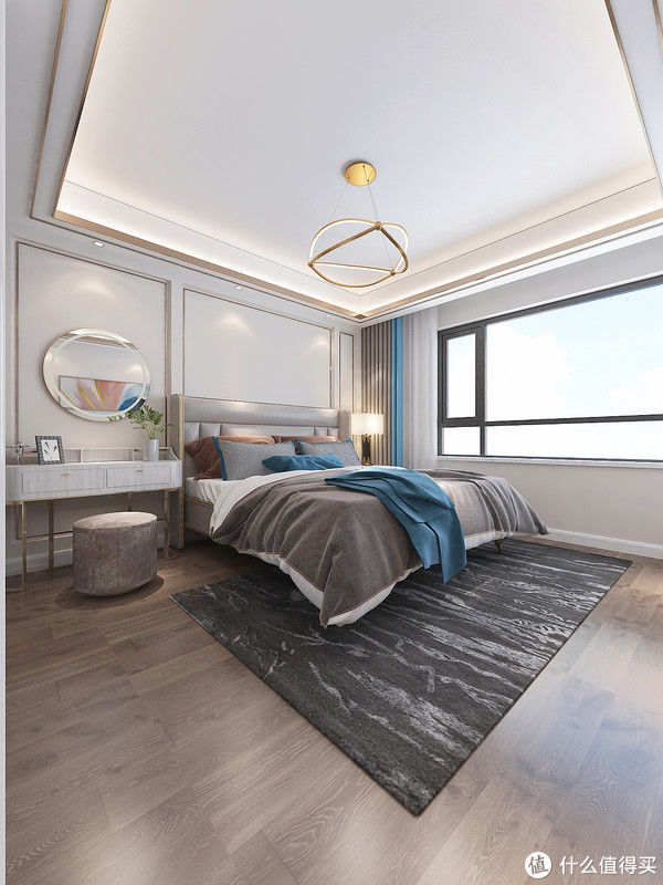 电视墙|难怪现在都喜欢装轻奢风格，原来可以这么美，看了她家后被治愈了