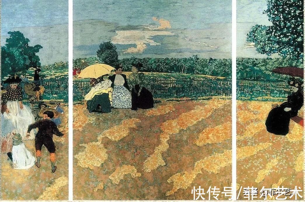 维亚尔!他的色彩比莫奈的更耐看,他是“印象派”之后的“印象派大师”