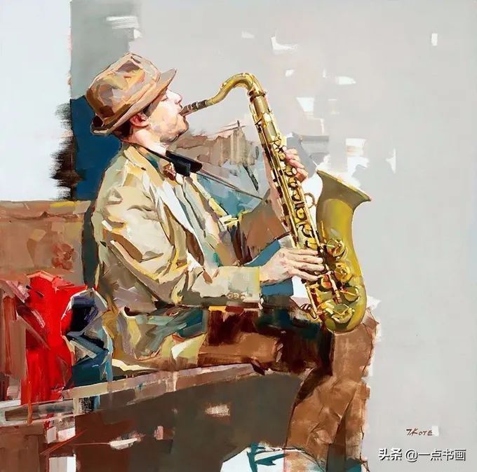 科特&他的绘画是光与色的交响乐,充满着前卫和时尚