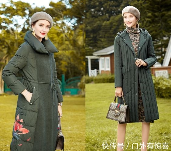 穿出|中年的色彩温柔明媚,大衣、羽绒服都可以穿出好风采,冬季也生辉