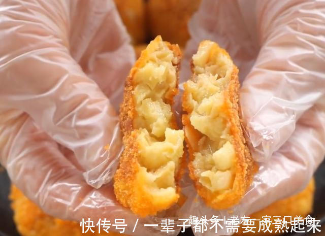 苹果加2个鸡蛋,这样做太美味,连吃8个越吃越香,做法真简单