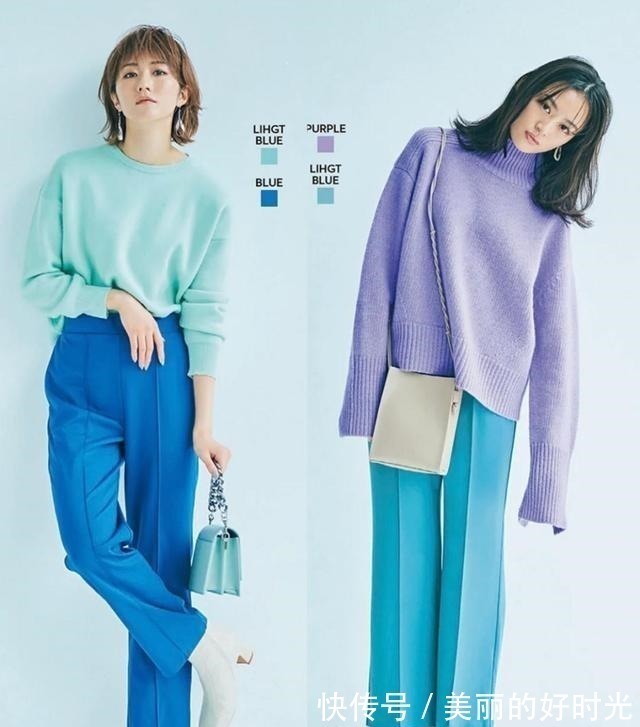 色系 太值得借鉴了,4组配色,显高级“近似配色法”,一学就会!