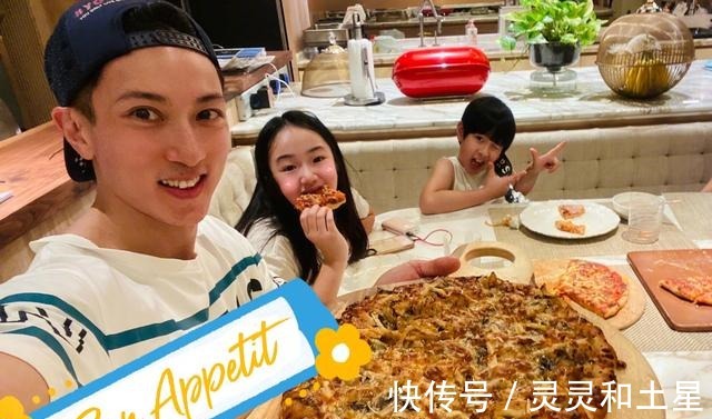 孩子|吴尊居家隔离餐火了,和孩子动手做好吃的,网友隔着屏幕看饿了!
