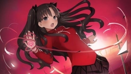 coser|周淑怡cos远坂凛跳舞,长腿黑丝二次元摇,却被腐团儿“秒杀”