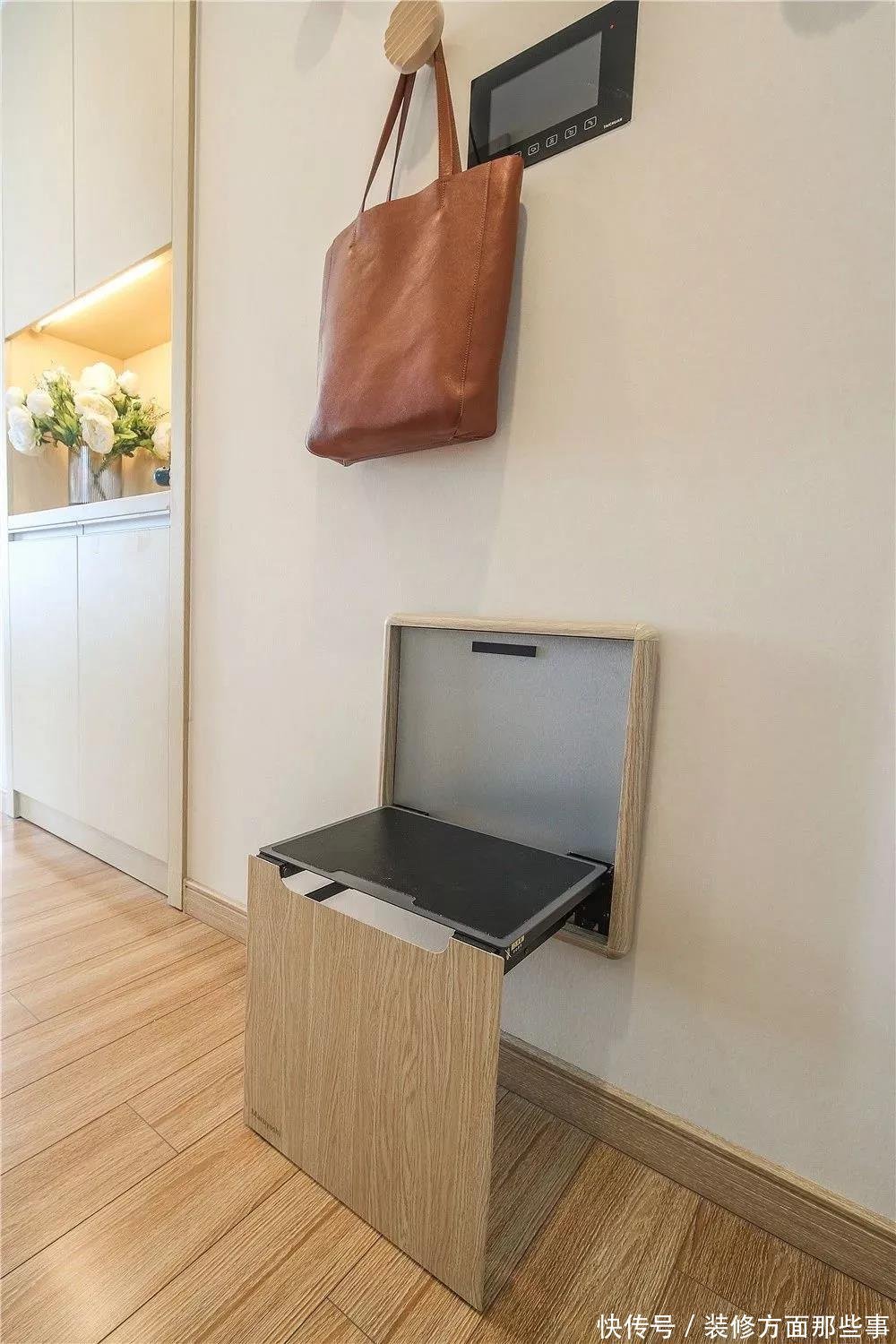 窗边|94平北欧风小户型,飘窗带了沙发和椅子,独特而又实用